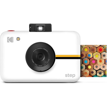 KODAK Step Digital Instant Camera with 10MP Image Sensor, ZINK Zero Ink Technology - Black RODIC20W